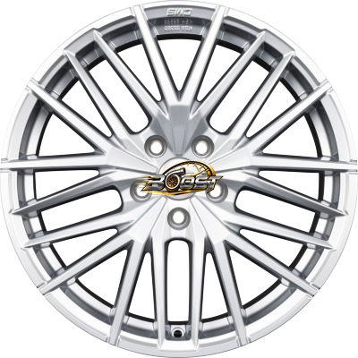 CMS C36 SR Racing Silber — Zilver lichtmetalen velg
