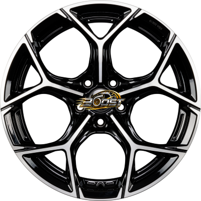 GMP ITALIA ULTRIVITY X Black Diamond — Zwart lichtmetalen velg
