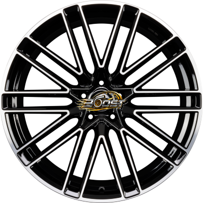 GMP ITALIA STILGAR Black Diamond — Zwart lichtmetalen velg