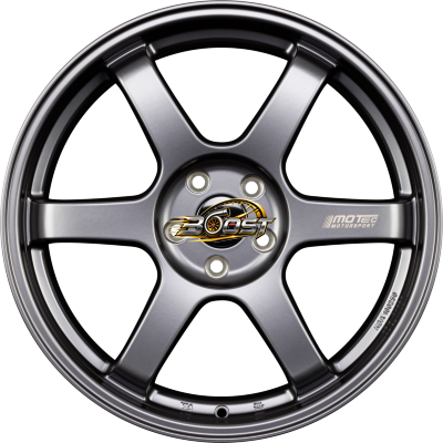 MOTEC JPD (MCR6) Graphite Matt — Grijs/antraciet lichtmetalen velg