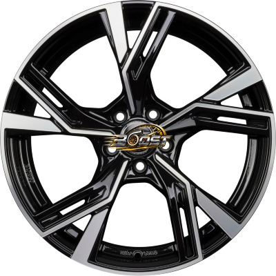 STADT INDIVIDUAL Noir Brillant Face Polie - Bright Black Machined