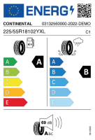 EU tyre label