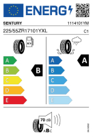 EU-label voor SENTURY QIRIN 990