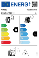 EU-label voor VIKING WINTECH NEW GEN