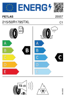 EU-label voor PETLAS W661 GLACIER