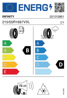 EU-label voor INFINITY ECOFOUR