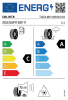 EU-label voor DELINTE AW6