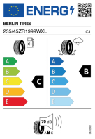 EU-label voor BERLIN TIRES SUMMER UHP2