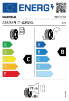 EU-label voor MARSHAL MU12
