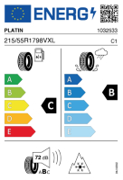 EU-label voor PLATIN RP100