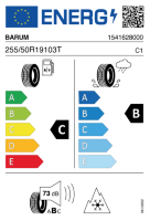 EU-label voor BARUM QUARTARIS 6