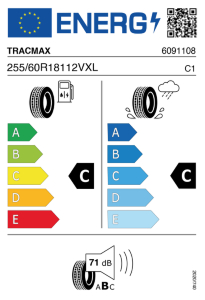 TRACMAX RF10  255/60 R18 112 V