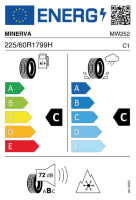EU-label voor MINERVA S210 