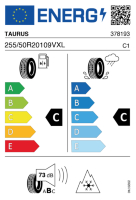EU-label voor TAURUS SUV WINTER 