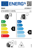 EU-label voor ZMAX WINTERHAWKE II