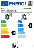 EU-label voor TERCELO SPORT D1