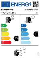 EU-label voor ROADMARCH PRIMESTAR 66