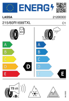 EU-label voor LASSA ICEWAYS 2
