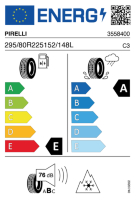 PIRELLI TG:01 II  295/80 R22 5 L