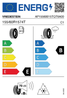 EU-label voor VREDESTEIN QUATRAC