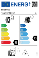 EU-label voor LINGLONG GREENMAX WINTER HP