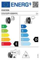 EU-label voor OVATION W-586
